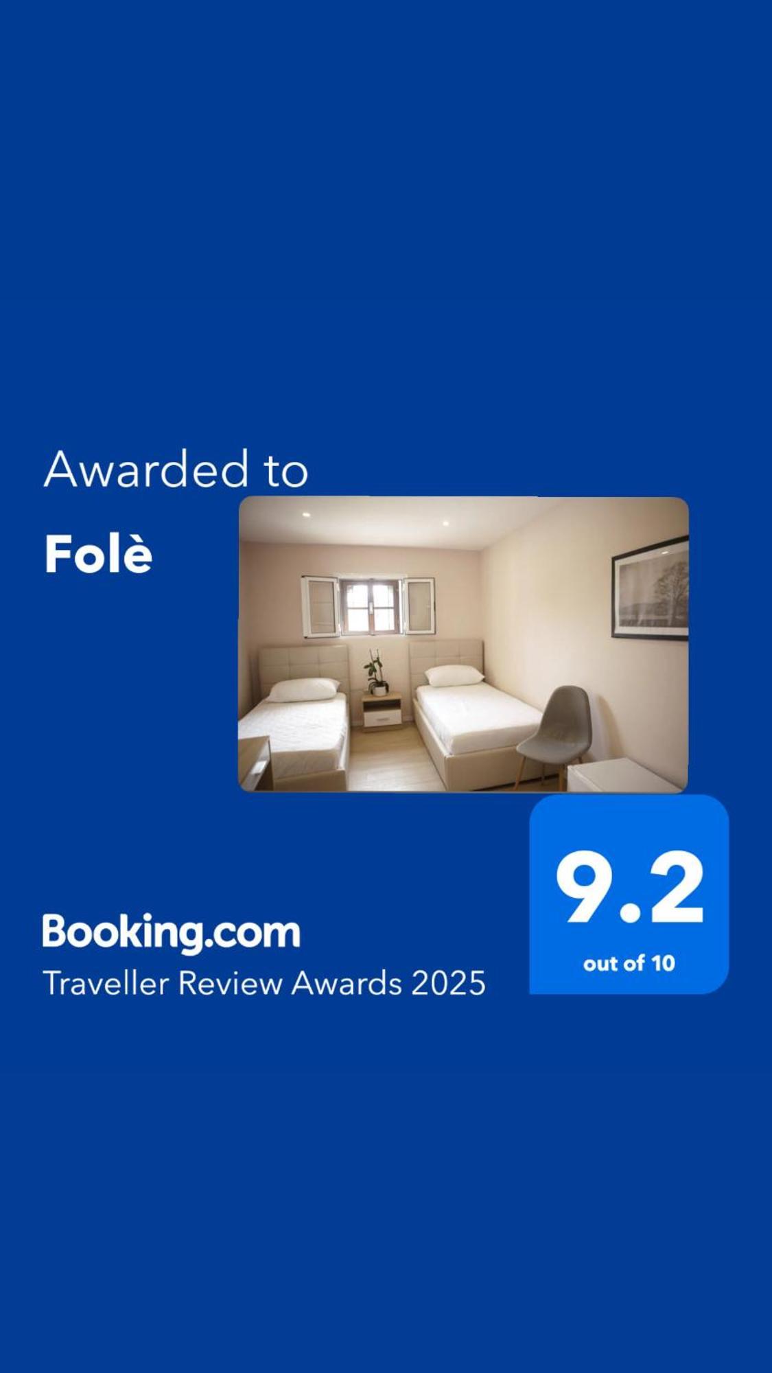 Fole Hotel Berat Bagian luar foto